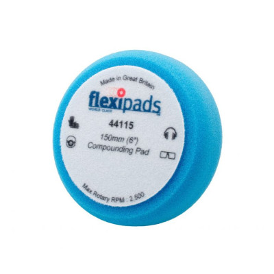 Flexipads Esponja Polir média Azul 150mm