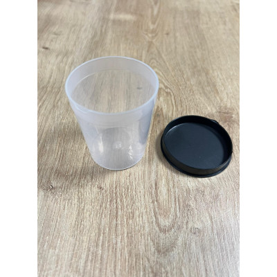 Copo com Tampa PP Ø55mm x 65mm 50un.