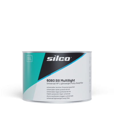 Silco 6080 Betume Poliéster Leve Multi-Light 1,5lt