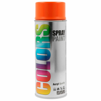 Colors - Spray Acrilico Ral 2004 Laranja Brilhante 400ml