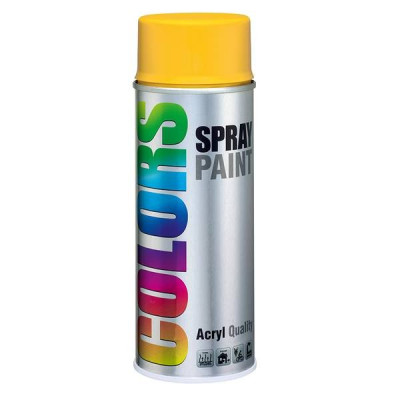 Colors - Spray Acrilico Ral 1003 Amarelo Brilhante 400ml